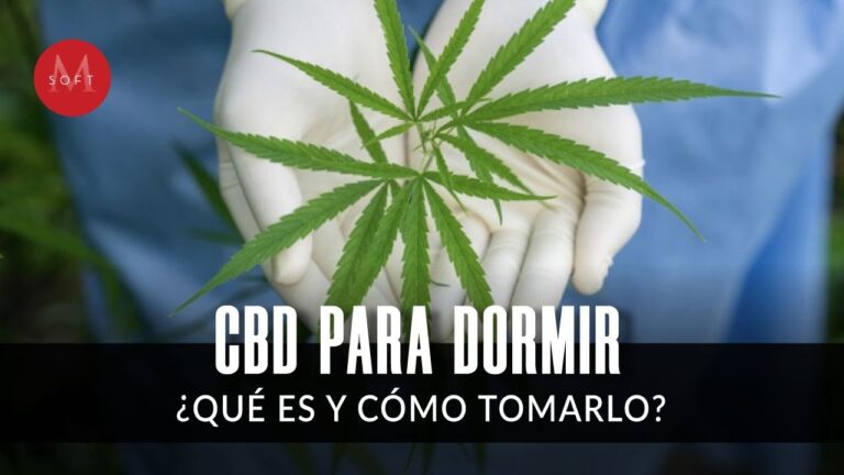 Cbd para dormir dosis